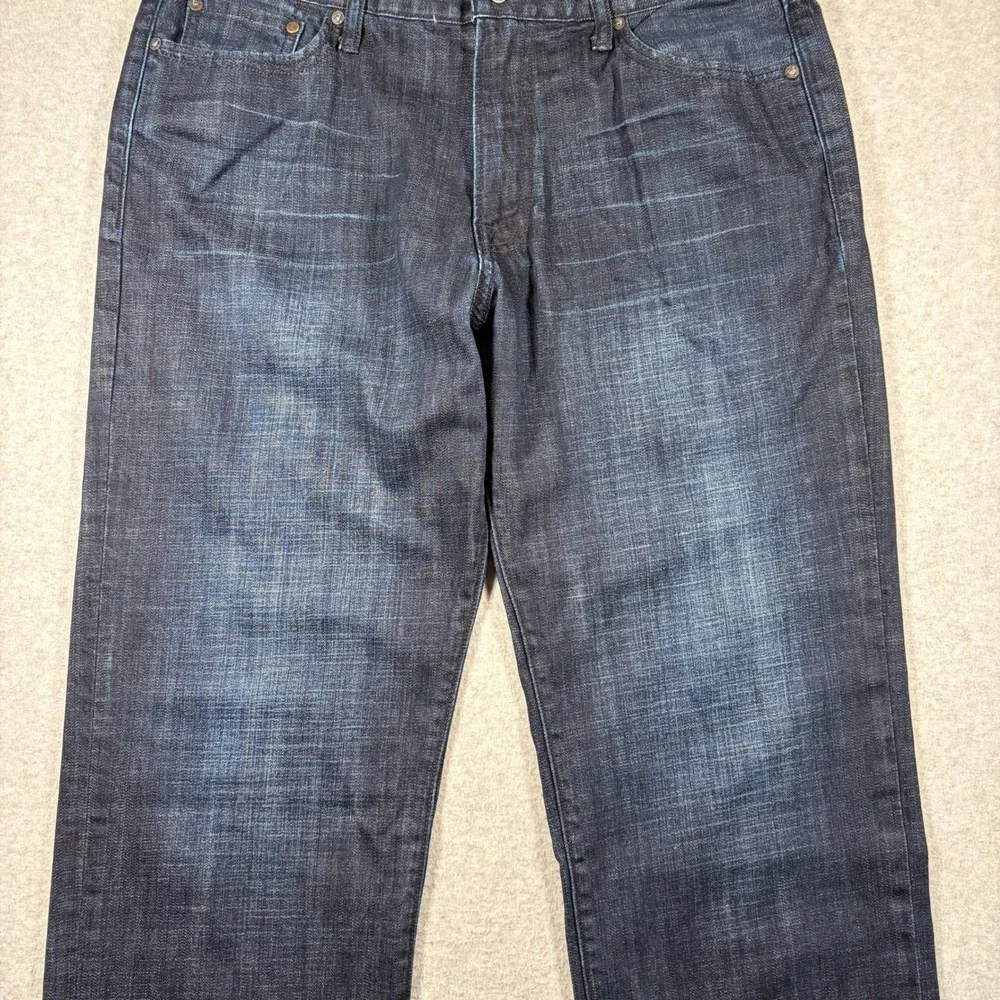 Lucky Brand Jeans Men 36x34 Blue 361 Vintage Straight Dark Wash Denim
